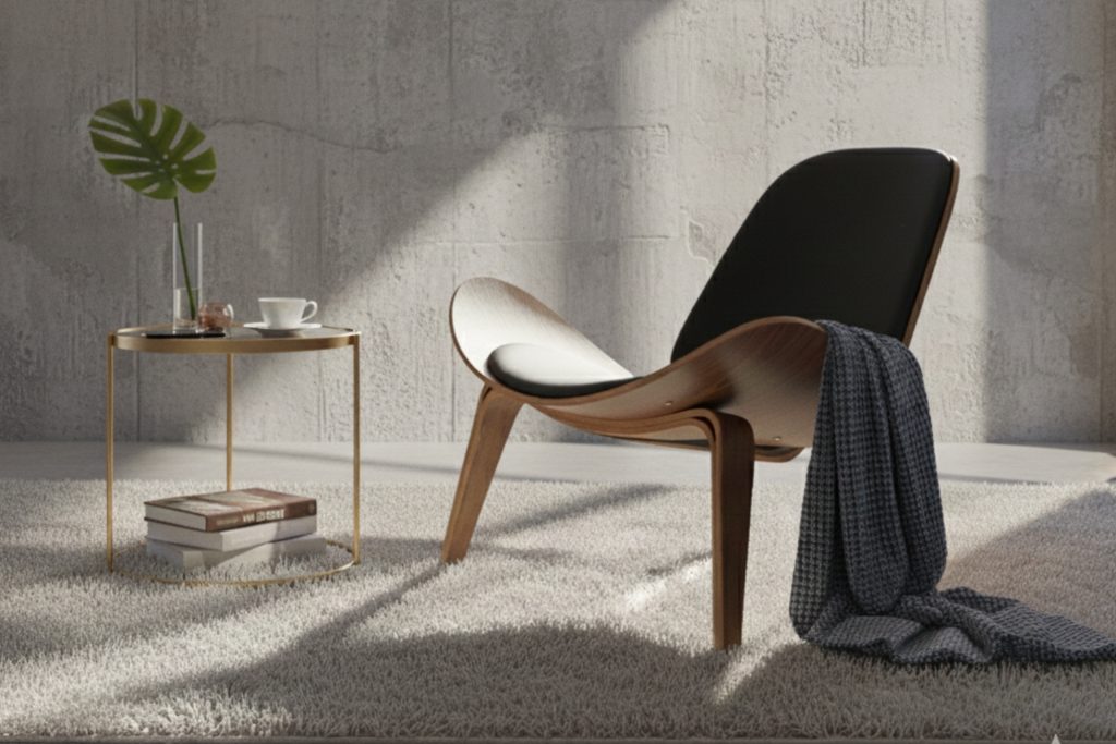 Oval Chair- צבע שחור